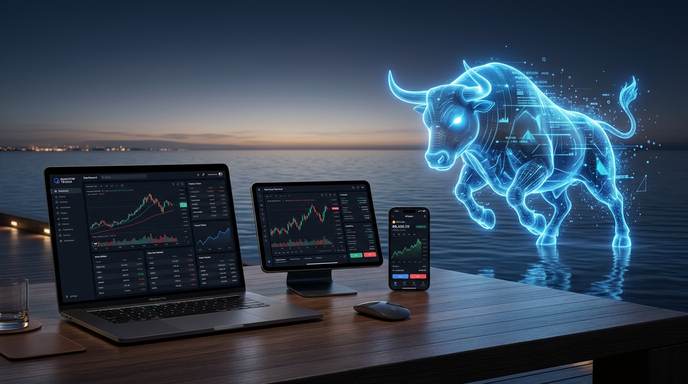 Trading Terminal and Holographic Bull